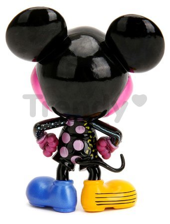 Figúrky zberateľské Mickey a Minnie Designer Jada kovové 2 kusy výška 10 cm