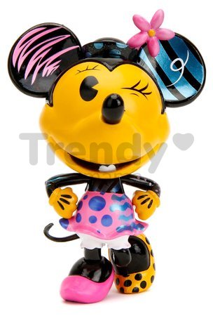 Figúrky zberateľské Mickey a Minnie Designer Jada kovové 2 kusy výška 10 cm