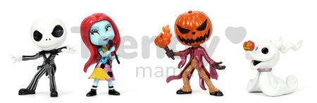 Figúrky zberateľské Nightmare before Christmas Jada kovové výška 6,5 cm sada 4 druhov