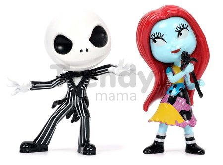 Figúrky zberateľské Nightmare before Christmas Jada kovové výška 6,5 cm sada 4 druhov