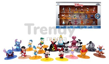 Figúrky zberateľské Disney Nano Multipack Wave 1 Jada kovové výška 4 cm sada 18 druhov