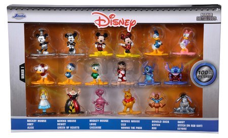 Figúrky zberateľské Disney Nano Multipack Wave 1 Jada kovové výška 4 cm sada 18 druhov