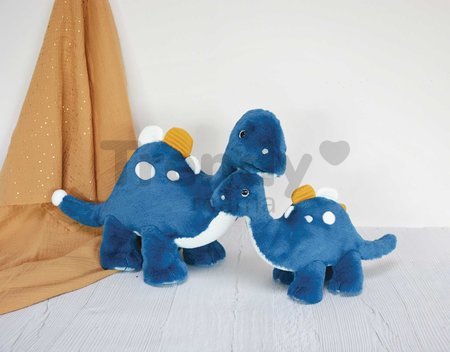 Plyšový dinosaurus Hello Dino Histoire d’ Ours modrý 75 cm od 0 mes
