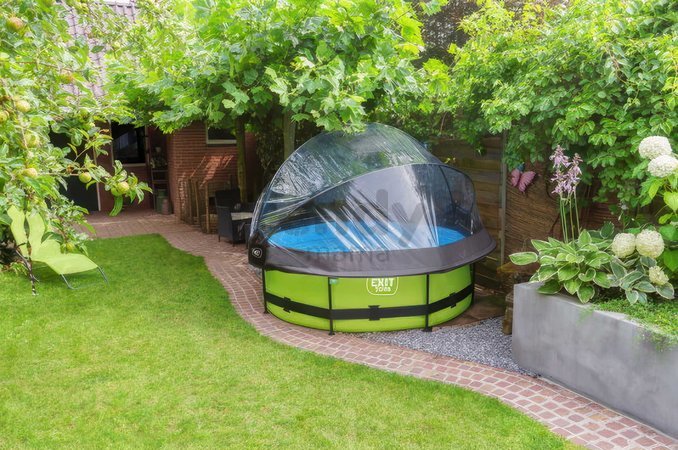 Kryt kopula pool cover Exit Toys na bazény s priemerom 244 cm univerzálna od 6 rokov ET30800870