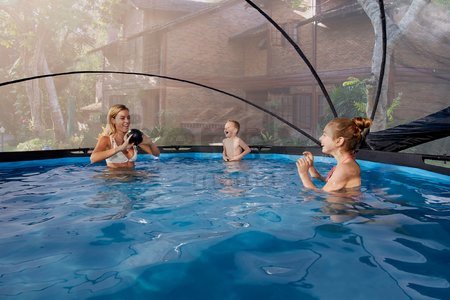 Kryt kopula pool cover Exit Toys na bazény s priemerom 300 cm od 6 rokov