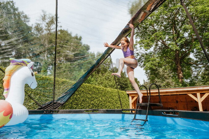 Kryt kopula Pool Dome Cover ECO Exit Toys univerzálny na bazény s priemerom 427 cm ET30801470