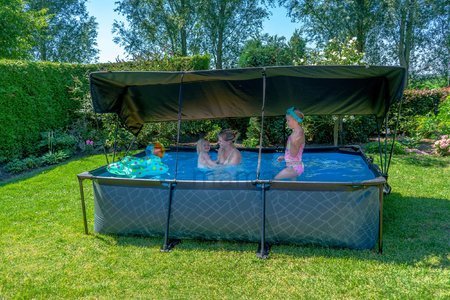 Slnečná strieška pool canopy Exit Toys na bazény s rozmerom 220*150 cm od 6 rokov