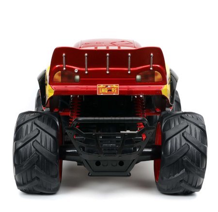 Autíčko na diaľkové ovládanie RC Blesk McQueen Off Road Jada terénne s odpružením dĺžka 25 cm 1:14 od 6 rokov