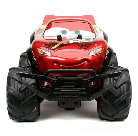 Autíčko na diaľkové ovládanie RC Blesk McQueen Off Road Jada terénne s odpružením dĺžka 25 cm 1:14 od 6 rokov