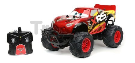Autíčko na diaľkové ovládanie RC Blesk McQueen Off Road Jada terénne s odpružením dĺžka 25 cm 1:14 od 6 rokov