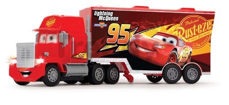 Autíčko s prívesom na diaľkové ovládanie RC Cars 3 Turbo Mack Truck Jada so svetlom a zvukom dĺžka 46 cm od 4 rokov