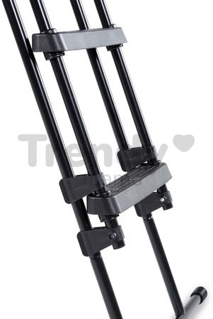 Schody k bazénu pool ladder Exit Toys pre výšku 108 - 122 cm kovový rám protišmykové čierne