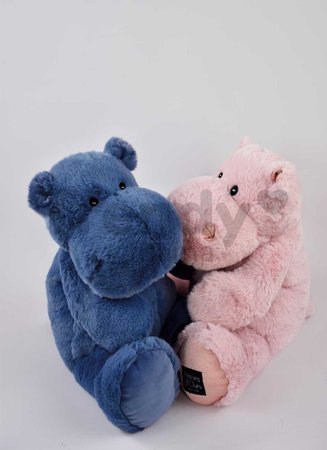 Plyšový hrošík Hip'Pie Histoire d’ Ours ružový 40 cm od 0 mes