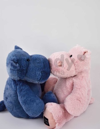 Plyšový hrošík Hip'Pie Histoire d’ Ours ružový 40 cm od 0 mes