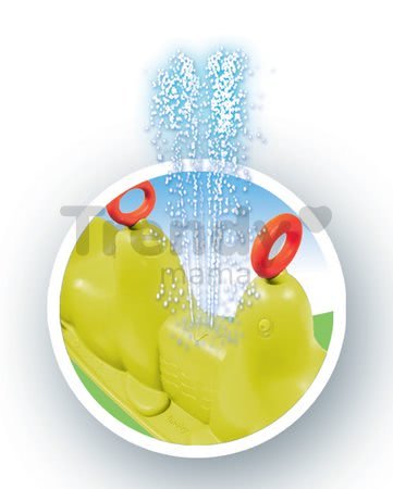 Hojdačka Tuleň Smoby obojstranná s vodotryskom zelená