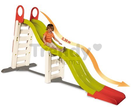 Šmykľavka Megagliss 2v1 Smoby dĺžka 3,3/1,9 m od 24 mes