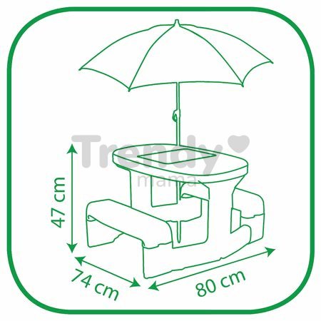 310249 e smoby lavica