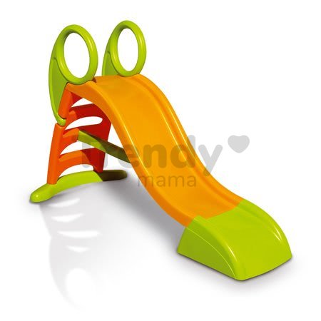Šmykľavka KS Toboggan Smoby dĺžka 150 cm žlto-oranžová od 24 mes