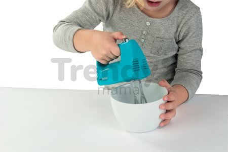 Ručný mixér Mini Tefal Smoby s metličkami modrý