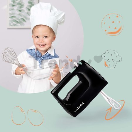 Ručný mixér Tefal Whisk Express Smoby s metličkami šedo-olivový