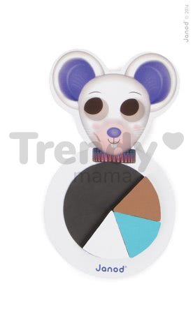 Spoločenská hra Zoonimooz Mouse Race Game Janod v angličtine od 3 rokov