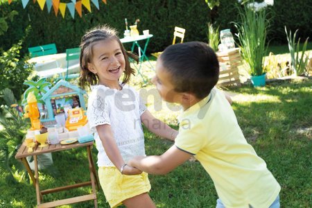 Plážový bar so zmrzlinou Beach Bar Smoby chladivé občerstvenie v stánku a pokladňou s 38 doplnkami