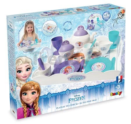 Servírovacia tácka Frozen 2 Disney XL Tea Time Smoby so 17 doplnkami