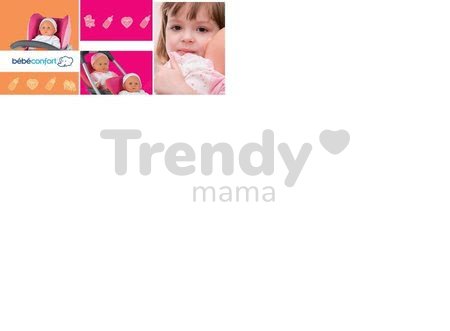 Kočík pre bábiku Maxi Cosi & Quinny 3v1 Smoby (65,5 cm rúčka) ružovo-modrý