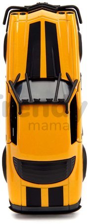 Autíčko Chevrolet Camaro 1977 Bumblebee Transformers T7 Jada kovové s otvárateľnými dverami 1:32