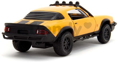 Autíčko Chevrolet Camaro 1977 Bumblebee Transformers T7 Jada kovové s otvárateľnými dverami 1:32