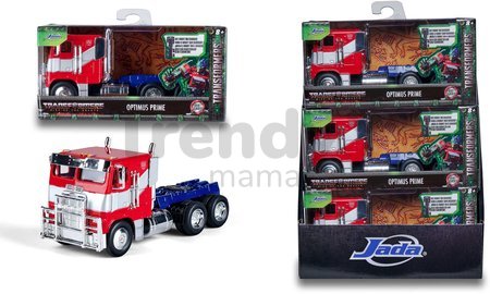 Autíčko Optimus Prime Truck Transformers T7 Jada kovové 1:32