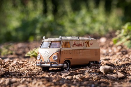 Autíčko Volkswagen T1 Wheeljack Transformers T7 Jada kovové s otvárateľnými dverami 1:32