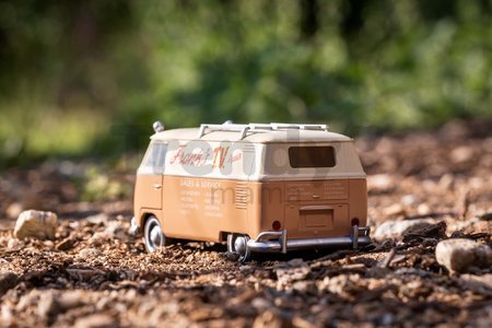 Autíčko Volkswagen T1 Wheeljack Transformers T7 Jada kovové s otvárateľnými dverami 1:32