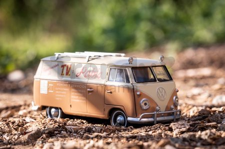 Autíčko Volkswagen T1 Wheeljack Transformers T7 Jada kovové s otvárateľnými dverami 1:32