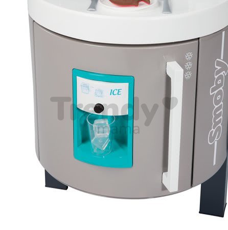 Kuchynka Tefal French Touch Bubble Smoby elektronická s magickým bublaním grilom ľadom a 46 doplnkami tyrkysovo-šedá