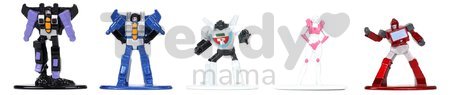 Figúrky zberateľské Transformers Nano Wave 1 Jada kovové sada 18 druhov výška 4 cm