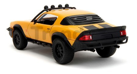 Autíčko Chevrolet Camaro Bumblebee 1977 Transformers Jada kovové dĺžka 20 cm 1:24