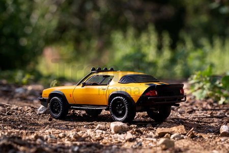 Autíčko Chevrolet Camaro Bumblebee 1977 Transformers Jada kovové dĺžka 20 cm 1:24