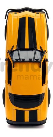 Autíčko Chevrolet Camaro Bumblebee 1977 Transformers Jada kovové dĺžka 20 cm 1:24