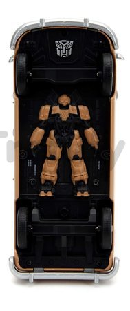 Autíčko Wheeljack T7 Transformers Jada kovové dĺžka 19 cm 1:24
