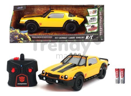 Autíčko na diaľkové ovládanie RC Bumblebee Transformers T7 Jada dĺžka 28 cm 1:16 od 6 rokov