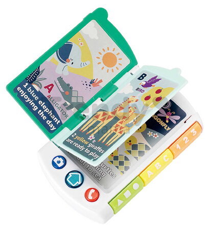 Hudobný telefón a knižka Phone & Book Learning Toy Infantino s pesničkami a frázami v angličtine od 6 mes INF312001