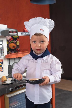 Reštaurácia s elektronickou kuchynkou Kids Restaurant Smoby s funkčnou pokladňou s kávovarom a jedálenským pultom 101 cm výška