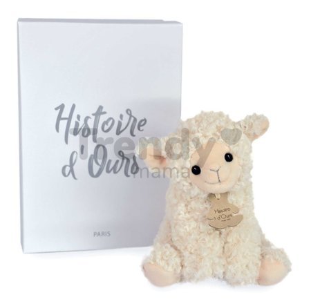 Plyšová ovečka Lamb Vintage À la Campagne Histoire d’ Ours v darčekovom balení béžová 20 cm od 0 mes