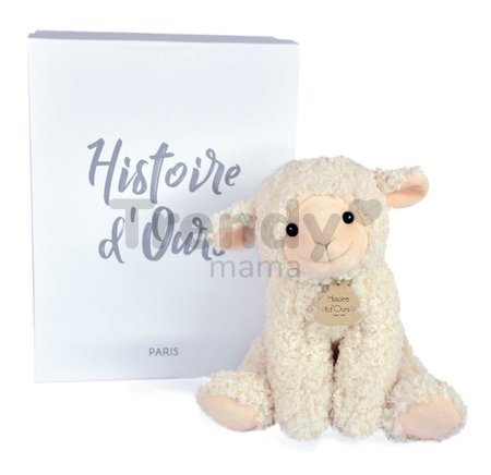 Plyšová ovečka Lamb Vintage À Campagne Histoire d’ Ours v darčekovom balení béžová 30 cm od 0 mes