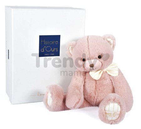 Plyšový medvedík Bear Pink Les Preppy Chics Histoire d’ Ours v darčekovom balení ružový 30 cm od 0 mes
