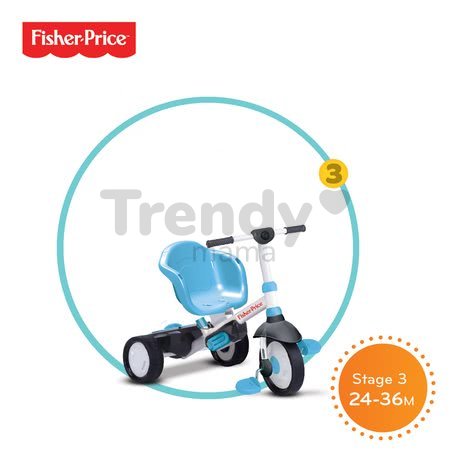 Trojkolka Fisher-Price Charm Touch Steering smarTrike modrá od 12 mes