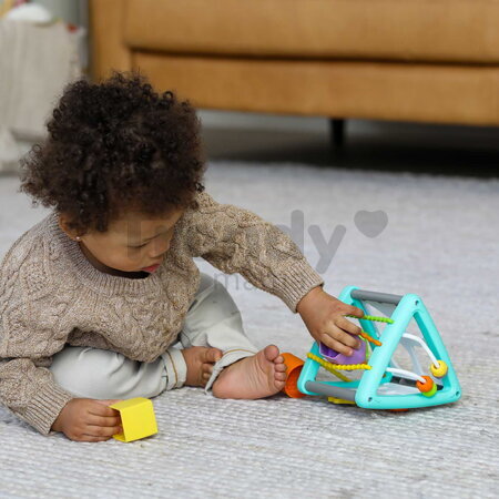 Didaktický trojhran s aktivitami Activity Triangle & Shape Sorter Infantino s vkladacími tvarmi od 3 mes INF315178-01