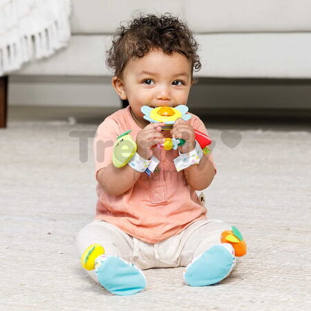 Sada hrkálok pre najmenších Baby’s 1st Rattle Set Infantino 3 dielna od 0 mes