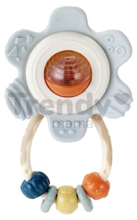 Hrkálka s hryzátkom Spin & Teethe Rattle Muted Color Infantino od 0 mes INF316826